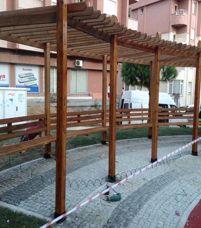 Fatih Cami Pergole Kurulum  Projesi